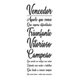 Adesivo Frase Parede Motivacional