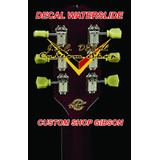 Adesivo Gibson Custom Shop