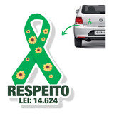 Adesivo Girassol Respeito Para