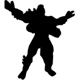 Adesivo Goro Mortal Kombat