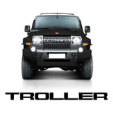 Adesivo Grade Troller T4 2015/2021 Emblema Frontal Preto