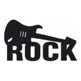 Adesivo Guitarra Hard Rock