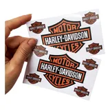 Adesivo Harley Davidson Com