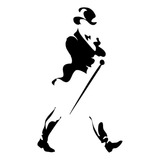 Adesivo Johnnie Walker 20cm