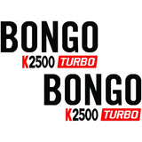 Adesivo Kia Bongo Turbo 2021 Otima Qualidade (par)