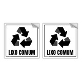 Adesivo Lixo Comum 15x15