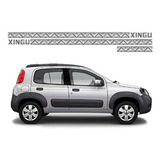 Adesivo Logo Faixa Fiat