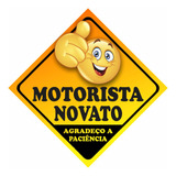 Adesivo Magnetico Motorista Recem