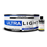 Adesivo Massa Plástica Ultra Light 495g Funilaria Automotiva