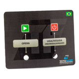 Adesivo Membrana Painel Teclado Netter Nt 2 Teclas Tf