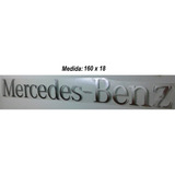 Adesivo Mercedes Benz Axor Cromado Do Teto Alto.
