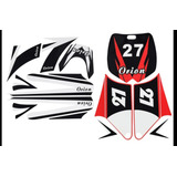 Adesivo Mini Moto Cross