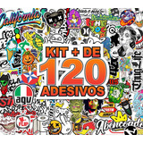 Adesivo Moto Carro Skate   Cartela 128 Unidades Vinil