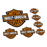Adesivo Moto Harley Davidson