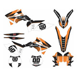 Adesivo Moto Trilha Ktm