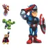 Adesivo P/ Criança Marvel Super Hero Squad Vingadores Kids