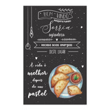 Adesivo Papel Parede Bem Vindo Pastel Lanchonete Lanche P20