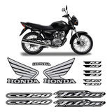 Adesivo Para Honda Cg