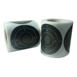 Adesivo Para Reposição De Centro De Alvo 6cm Preto   500unid