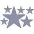 Adesivo Parede 240 Estrelas 9,7,5 E 3cm Estrela Estrelinha