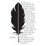 Adesivo Parede Frase Oracao