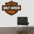 Adesivo Parede Quarto Logo Moto Harley Davidson Motoqueiro