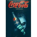Adesivo Pepsi Halloween Coca