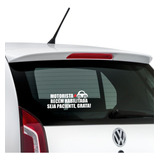 Adesivo Placa Recem Habilitada