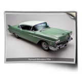 Adesivo Plymouth Belvedere 1956
