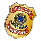 Adesivo Policia Federal 