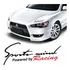 Adesivo Powered Sports Mind Racing Capo Carro Sticker