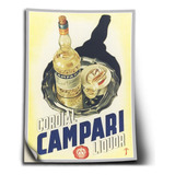 Adesivo Propaganda Antiga Campari