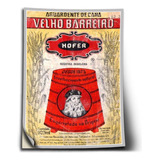 Adesivo Propaganda Antiga Velho Barreiro Auto Colante A5