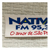 Adesivo Radio Nativa Fm