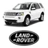 Adesivo Resinado Emblema Automotivo Land Rover Black