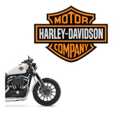 Adesivo Resinado Logo Harley