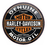 Adesivo Resinado Para Medalhão Chopeira - Harley Davidson