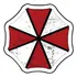 Adesivo Resinado Umbrella Resident Evil Emblema Carro Moto