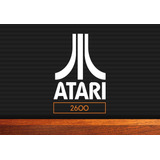 Adesivo Retrô - Atari 2600 - Art & Decor 33 Cm X 48 Cm