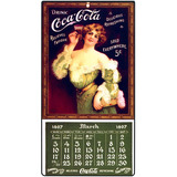 Adesivo Retro Calendario Coca