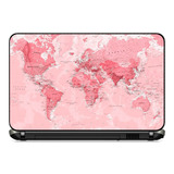 Adesivo Skin Notebook Mapa