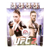 Adesivo Skin Para Ps3 Slim Ufc 2 Para Console E 4 Controles
