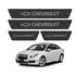 Adesivo Soleira Rugoso Para Chevrolet Todos Os Modelos 20748