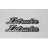 Adesivo Tampa Lateral Suzuki Intruder 125 Prata Original Par