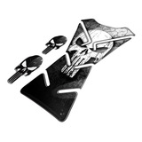 Adesivo Tankpad Emblema Caveira