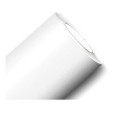 Adesivo Vinilico P/ Envelopamento Recorte Branco 6m X 50cm Cor Branco Fosco