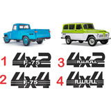 Adesivos 4x2 4x4 Ford
