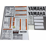 Adesivos Advertencia Antiga Yamaha