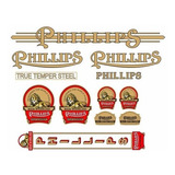 Adesivos Antiga Bicicleta Phillips
