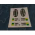 Adesivos Aros Two Hard Transparente Caloi Cross Mtb Anos 90